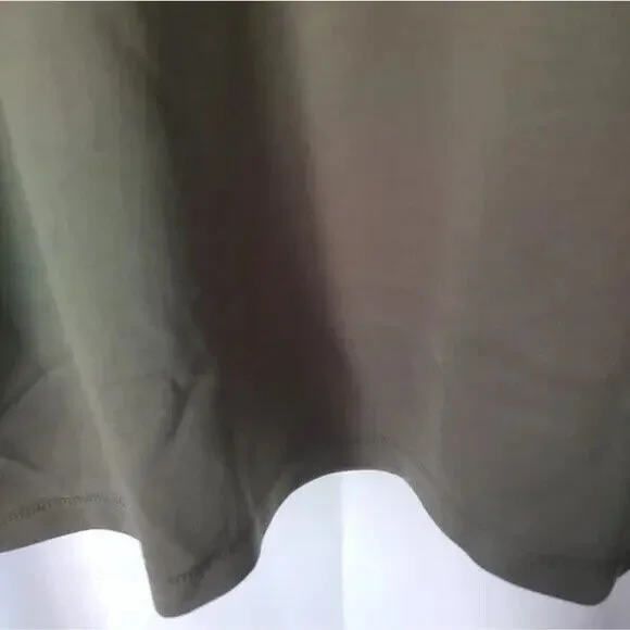 Copper & Oak Supply Olive Long Sleeve Cotton Blend Henley T-Shirt Men's XXL - Picture 4 of 10